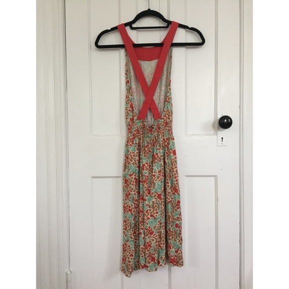DVF Silk Jersey Cross Back Dress - Picture 2 of 5
